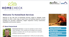 Desktop Screenshot of homecheck.com.au